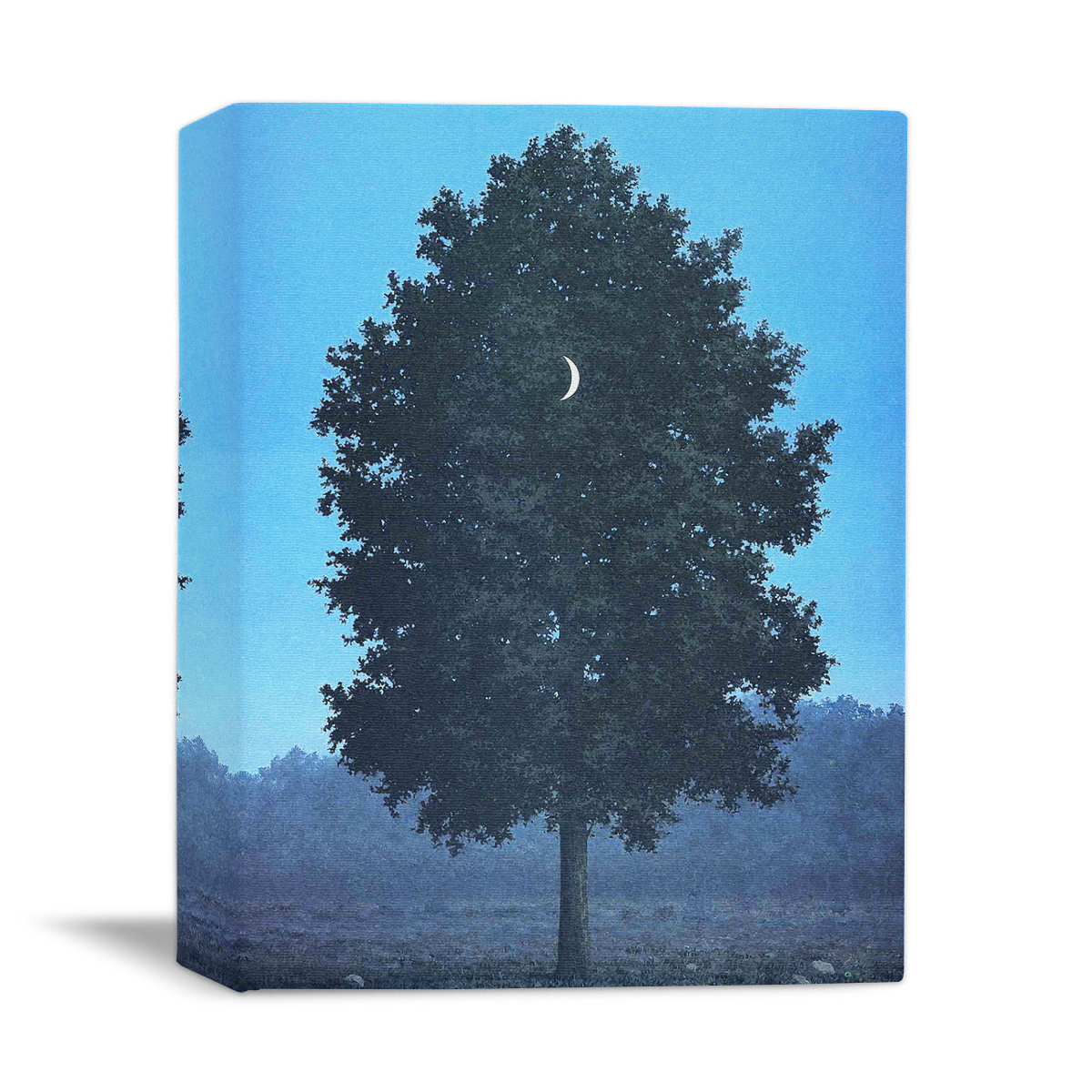 Árbol con luna creciente